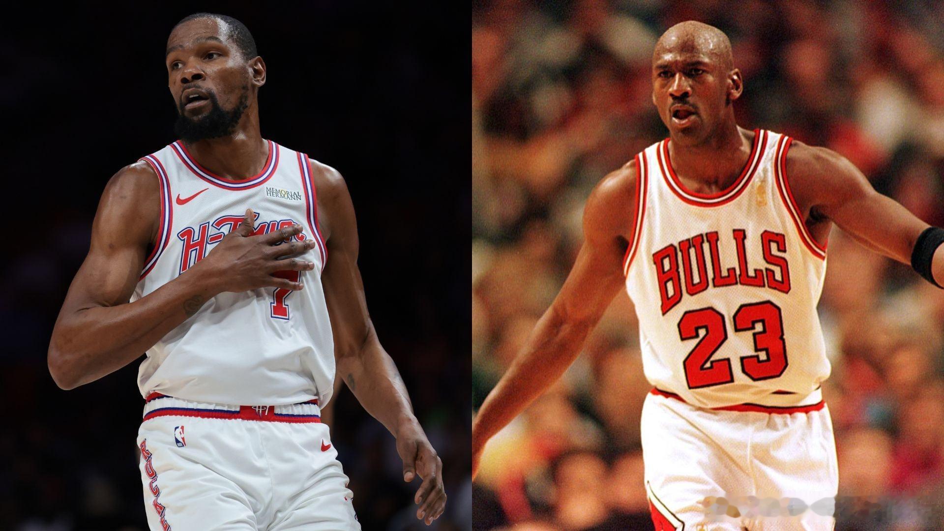 KD谈总得分接近乔丹：如果你给我那多出来的200场比赛（受伤），一切都不好说。但