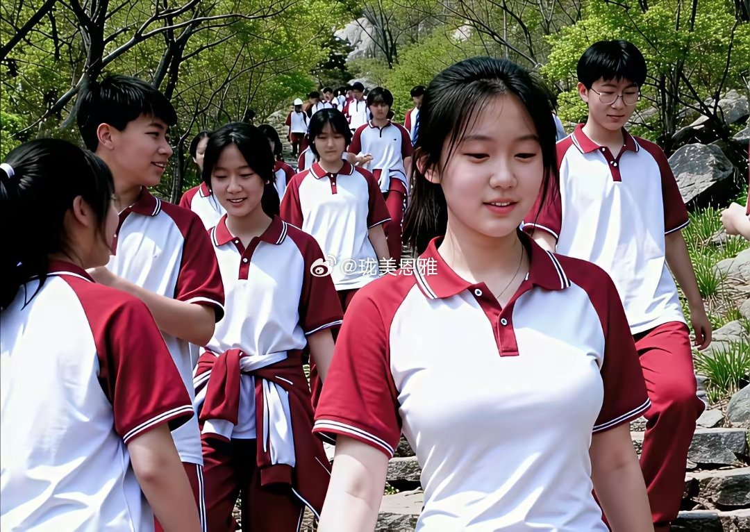 这是哪里的校服，设计的还不错