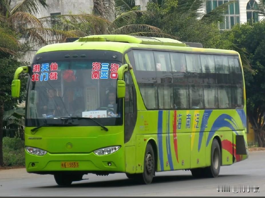 海南海南（海口、三亚等）曾经开往内地的省际长途线路（二）三亚—天门海口—襄