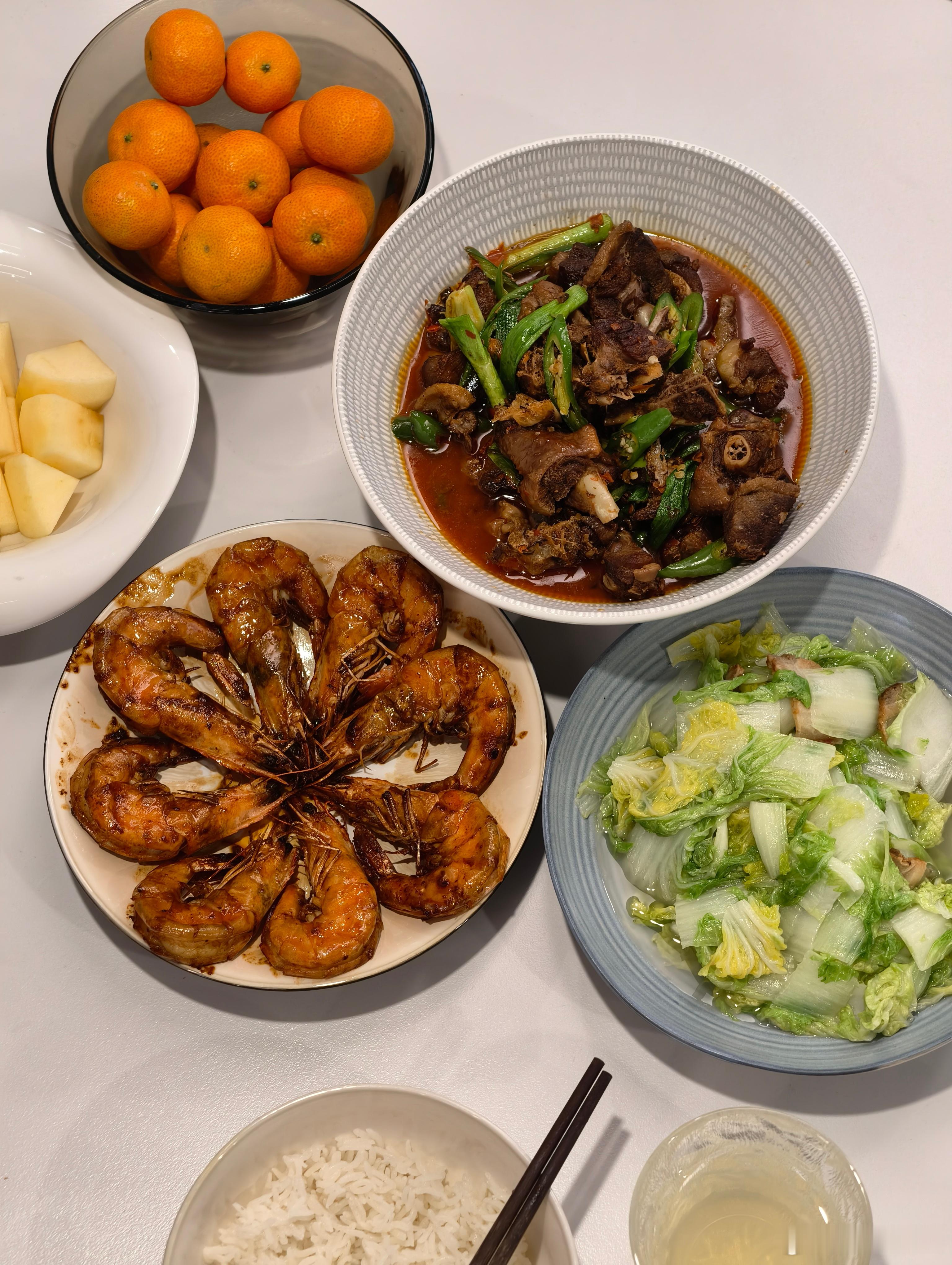 做饭2小时，吃饭30分钟