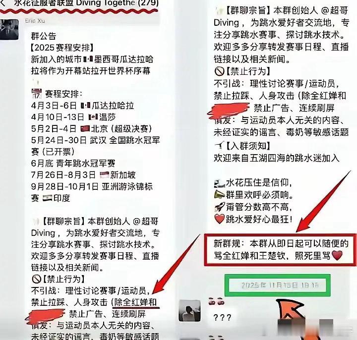 王楚钦挺惨的！他可能反思100遍，也不明白一个跳水的业内群为什么那么恨他，以至于