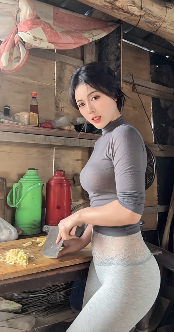闺蜜说给我炒个土豆丝，我真怕她切着手