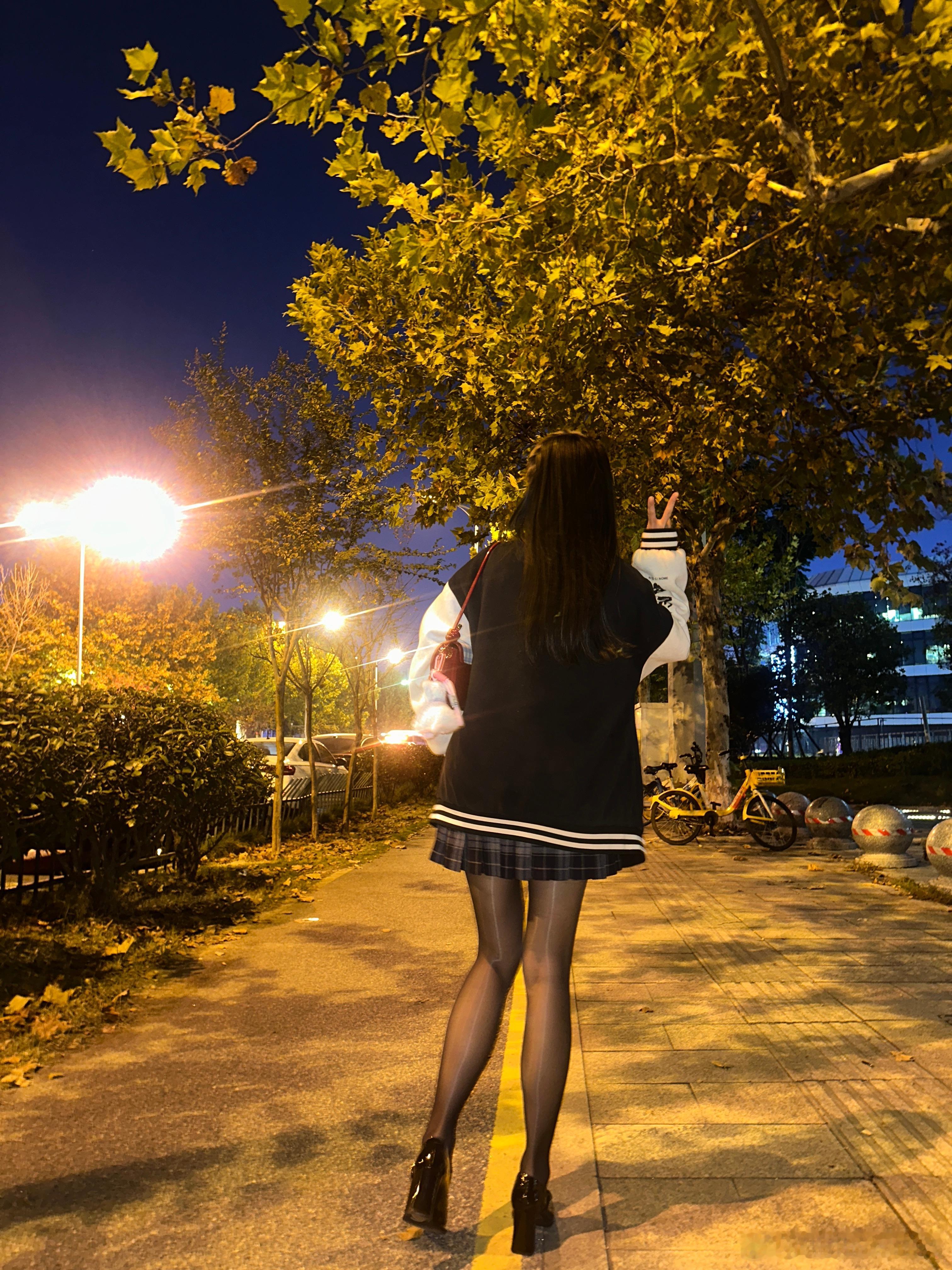 昨晚的小jk出街