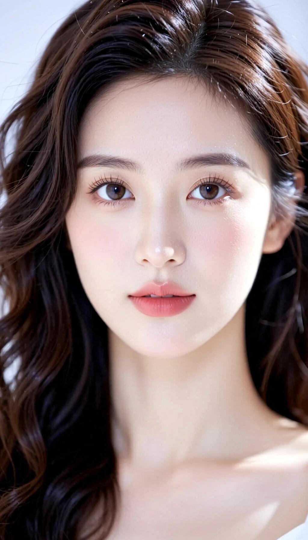 温柔甜美的少女，梦幻般的妆容，让人心动不已！💖✨