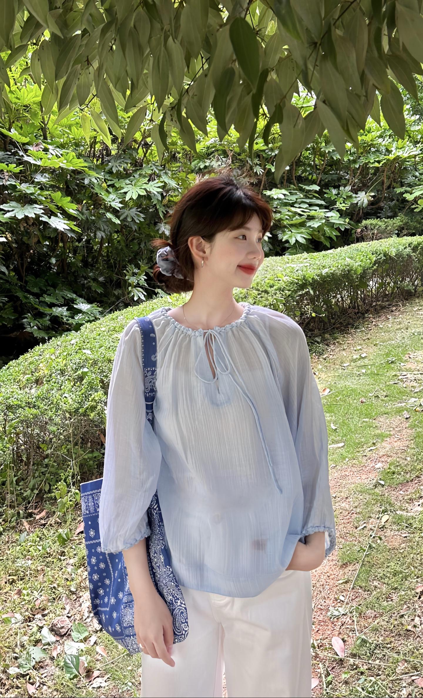 夏季穿搭 韩系穿搭 今日穿搭look 夏天该有的样子 简约气质穿搭