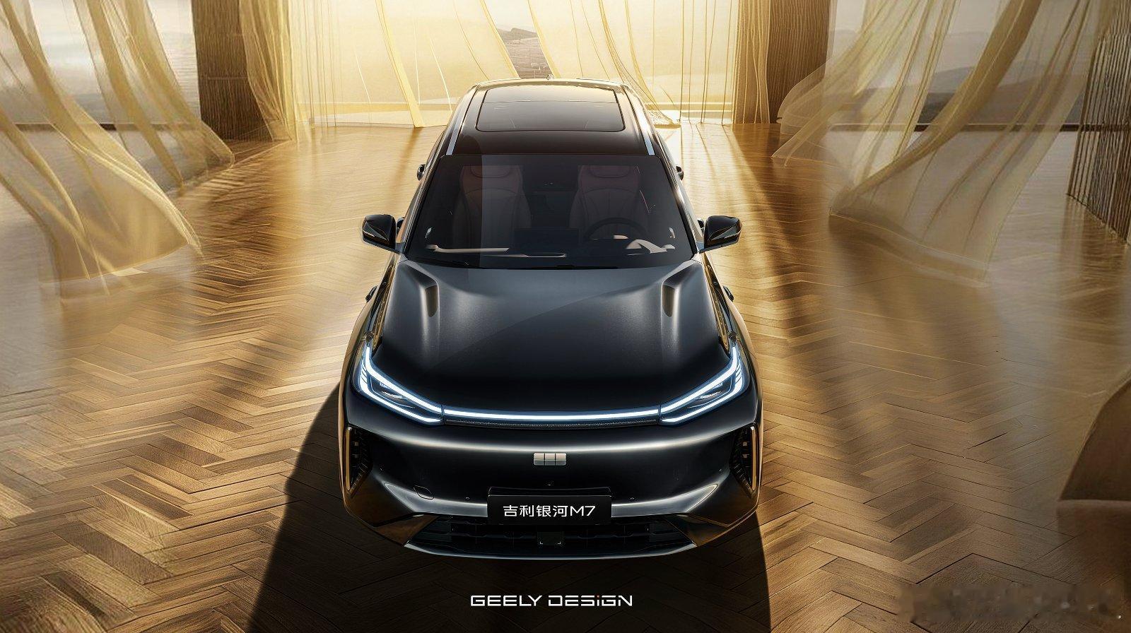 吉利银河M7全球首秀当一众中级SUV还在靠“套娃脸”蹭流量、靠堆配置凑卖点，吉