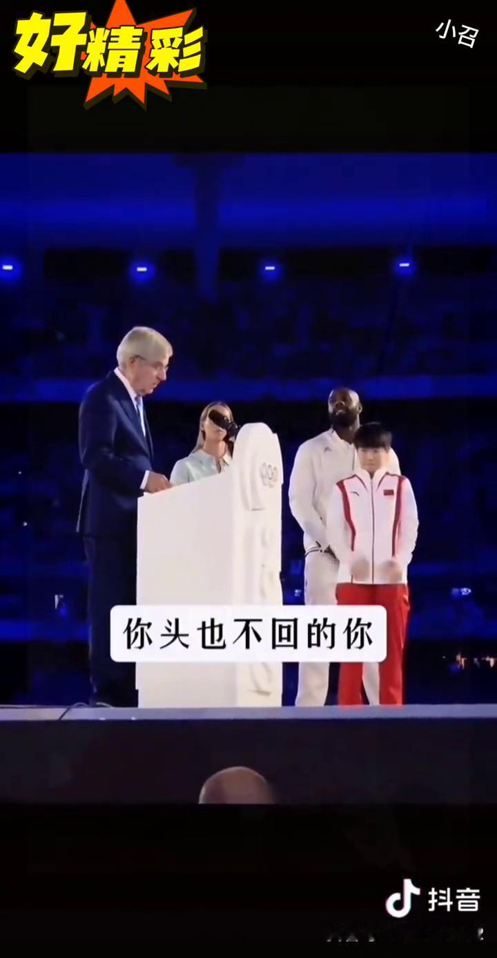 莎莎，你的祖国会非常为你骄傲的。你从天而降的，你落在我的马背上，如玉的模样，清水