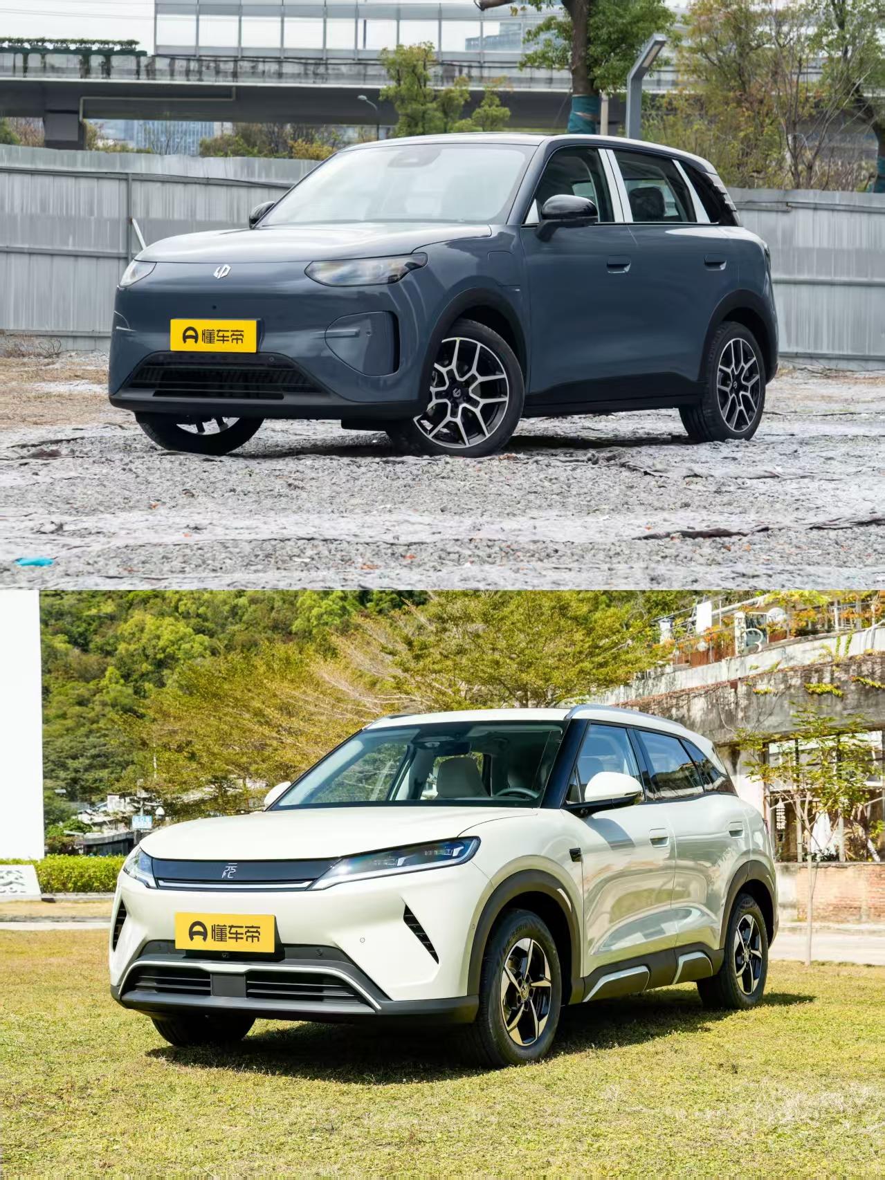 零跑A10VS比亚迪元UP：7万级纯电小车，选谁不后悔？两款车我都去店里摸
