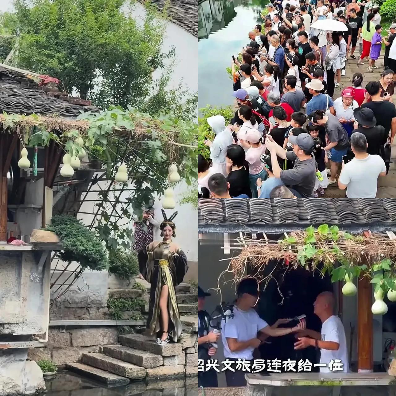 绍兴文旅这波，真的是把送到手里的流量直接弄丢了。前脚刚提醒爷爷别摘葫芦，后脚爷