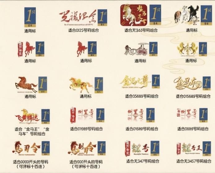 NGC评级给今年的马年纪念钞和马年纪念币定制了一批通用标。挺有意思，有金马车，