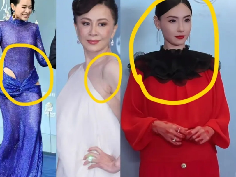 这次张柏芝、胡杏儿、刘嘉玲出席活动真的给所有女性，提了个醒！无论你身材多