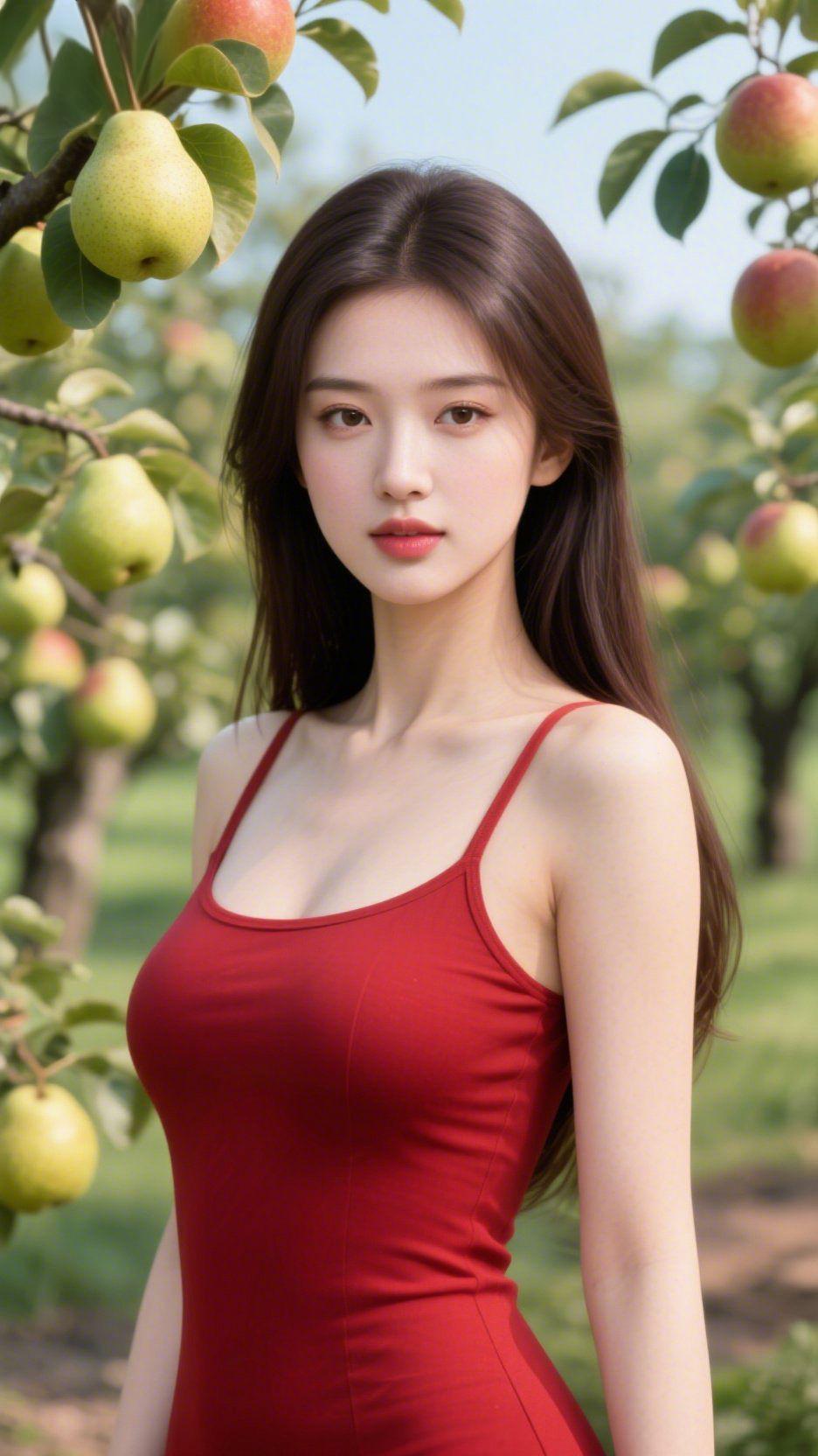 梨园晴景晴郊晓日散清和，十里梨园覆翠罗。暖霭轻笼千树密，柔风暗渡鸟声和。