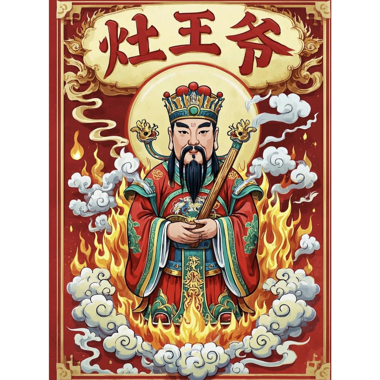 今天是腊月二十三，北方小年祭灶神的日子！民间常说“今日三不出，来年财不散”，这“