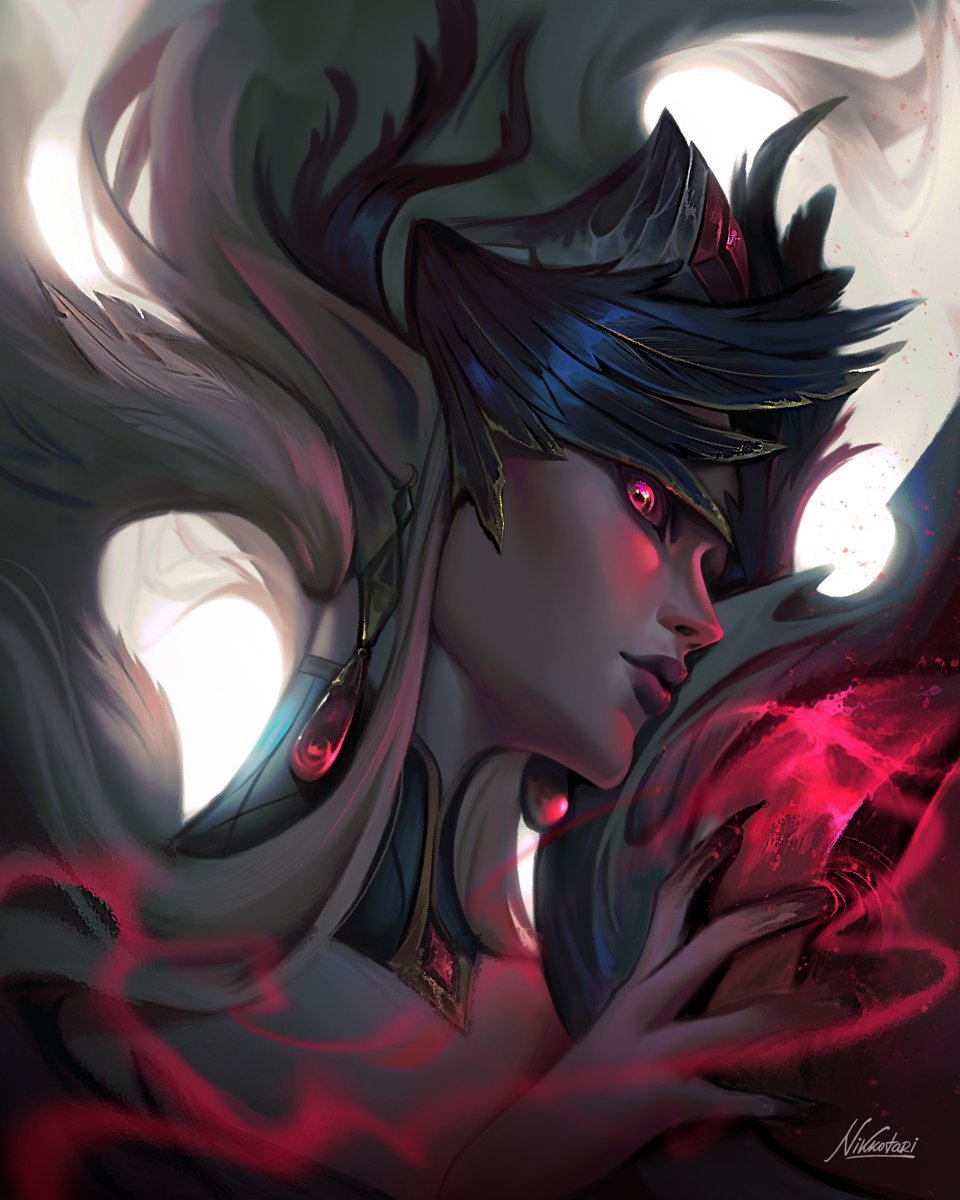 魔女迦娜（cr:nikkotari）英雄联盟​​​