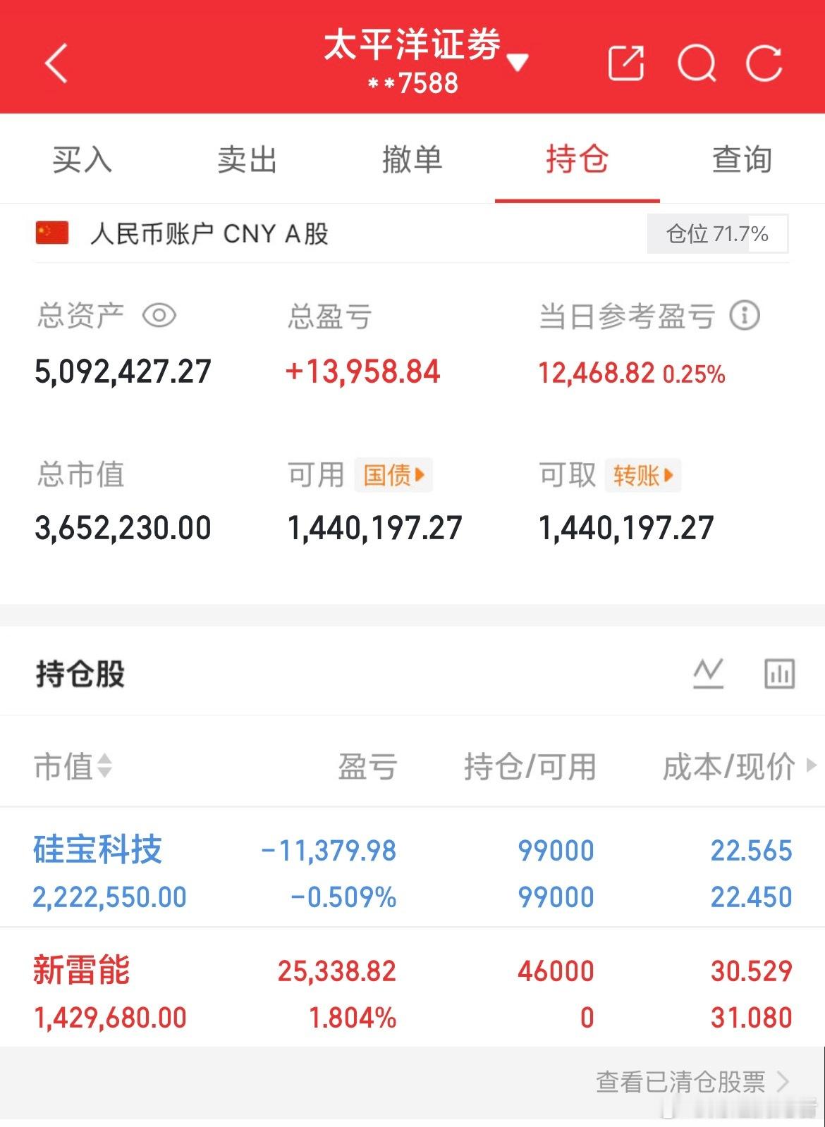 炒股养家记1.21介入：$蓝色光标sz300058$持有：$硅宝科技