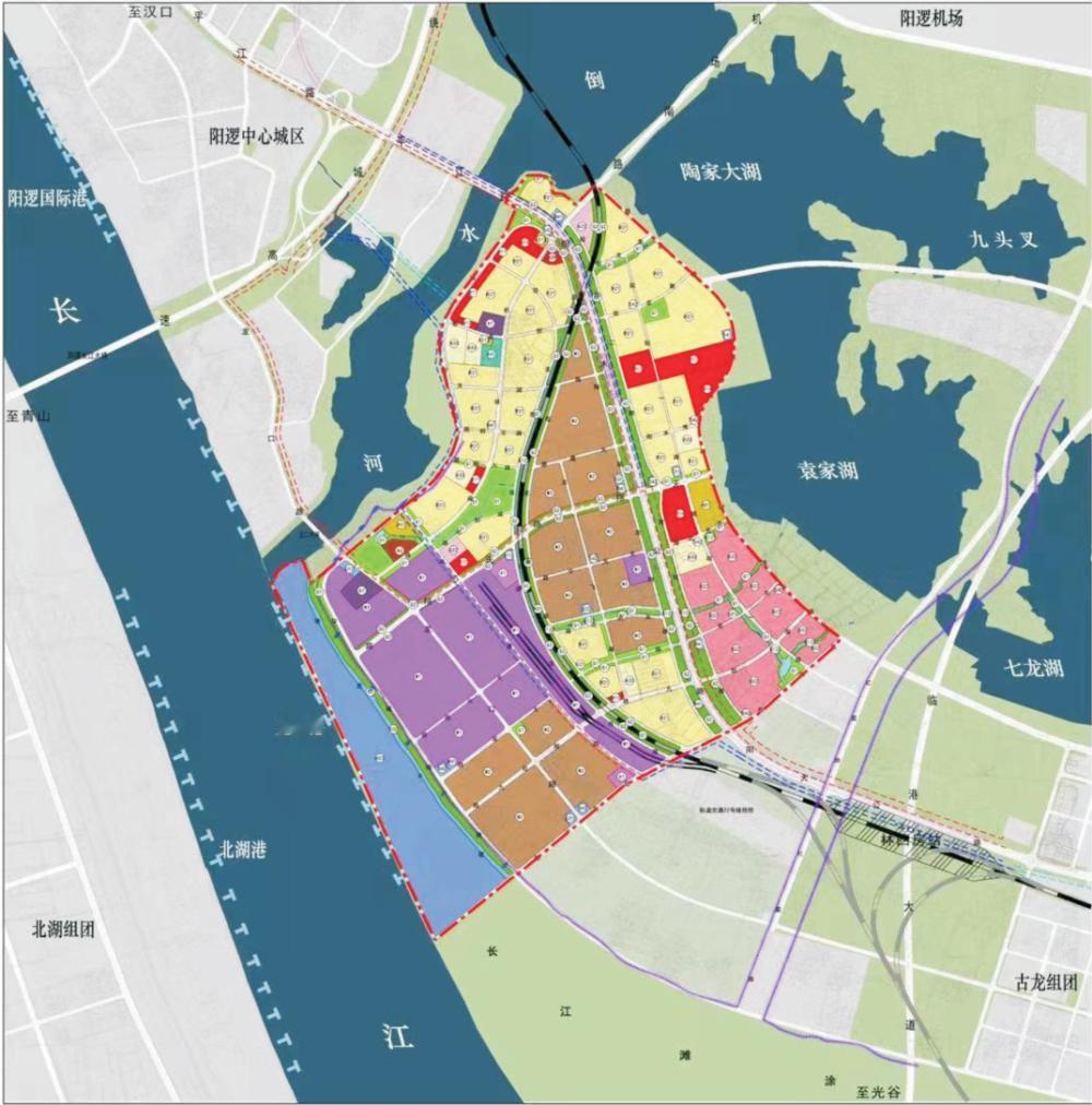 没有了阳逻港，新洲还有龙口港、林四房港这2个超级港口来来了2025年10月2