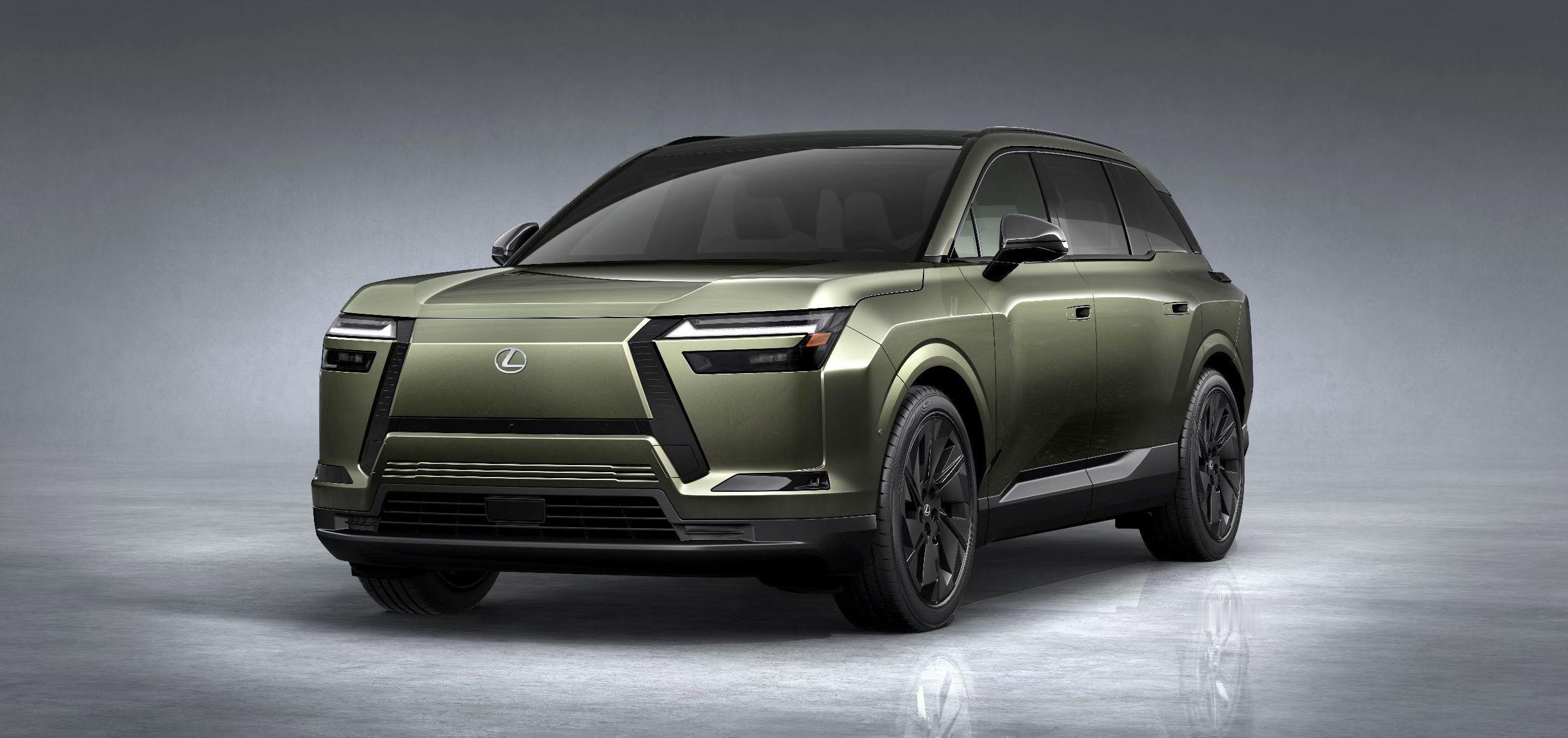 LEXUS雷克萨斯全新纯电三排座SUVTZ。大家怎么看？广州