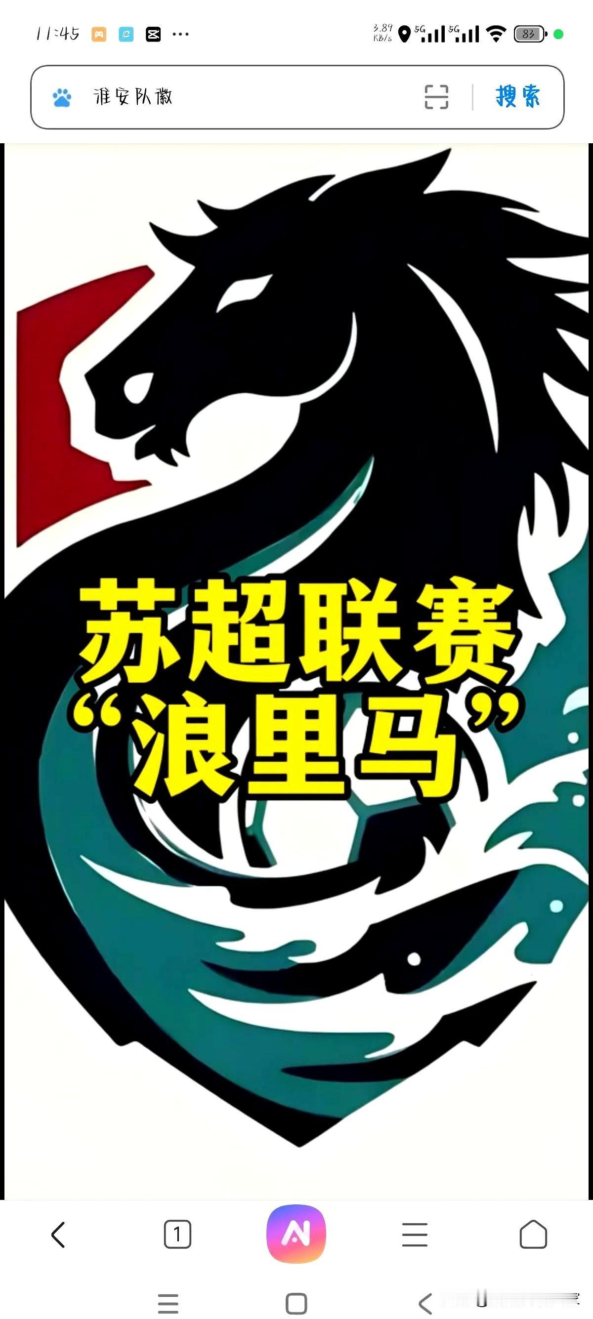 最近因为苏超的火爆，淮安队带火了一个当地特色词汇“浪里马”。每逢比赛，这三个