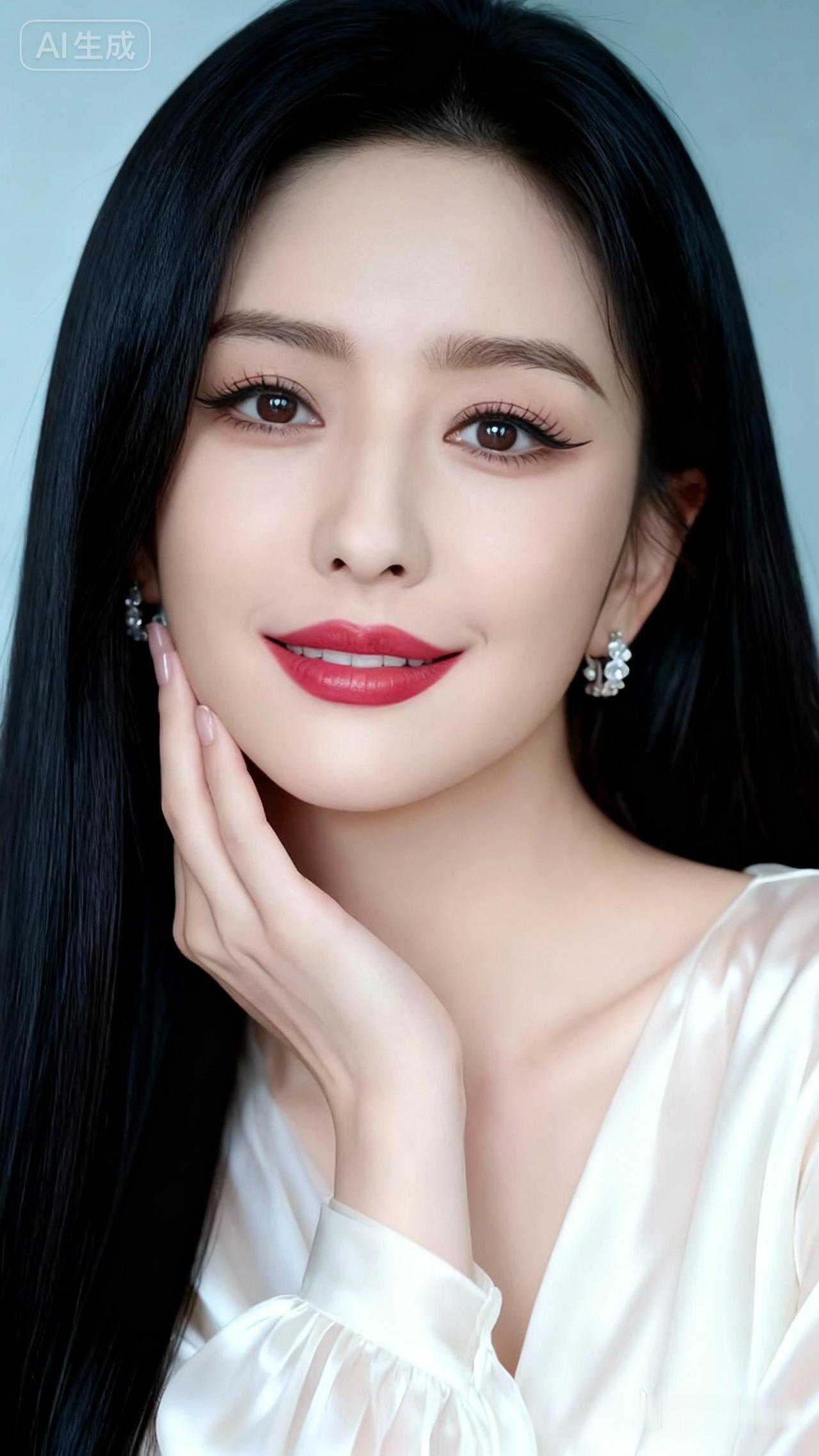 温柔甜美的少女，优雅动人，散发着迷人的魅力。