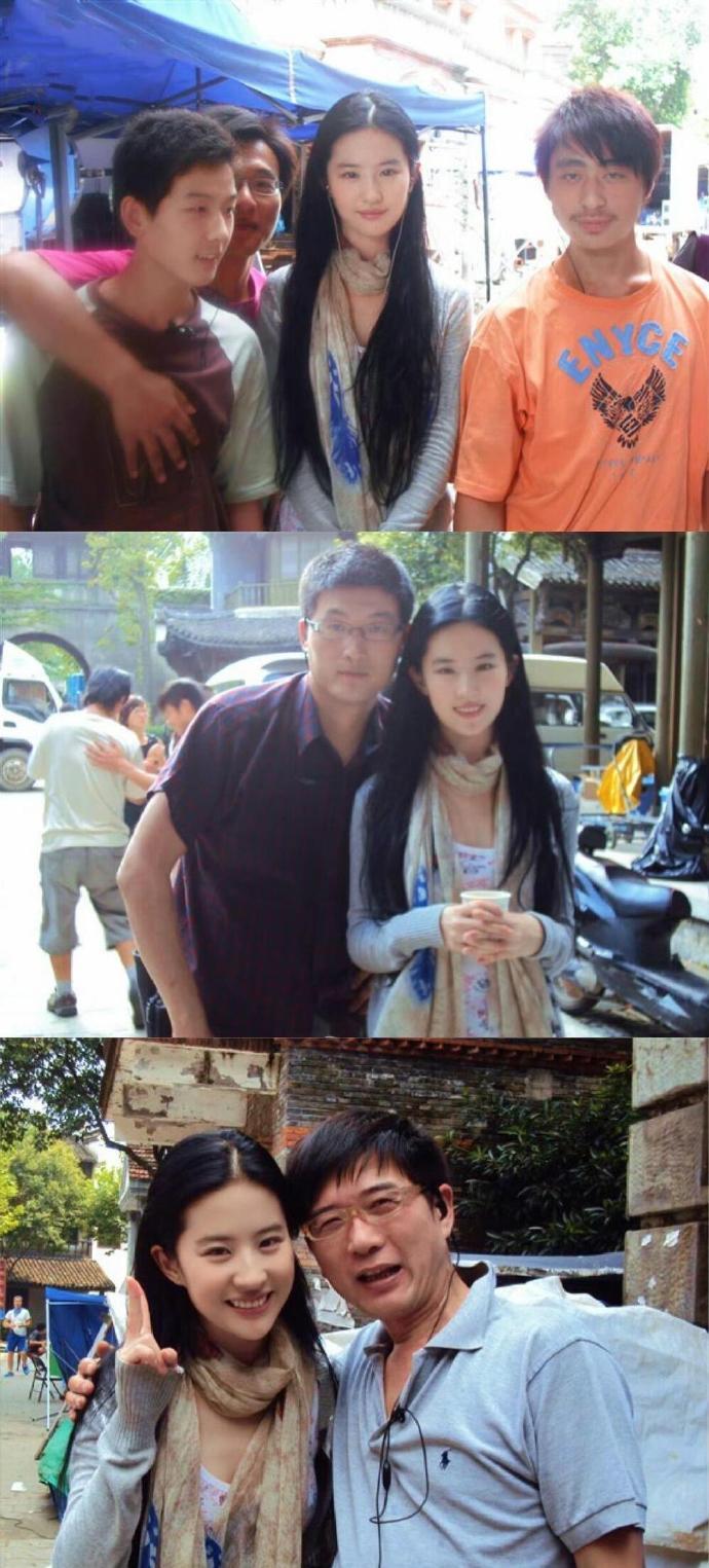 刘亦菲全世界合照最多的女人​​​