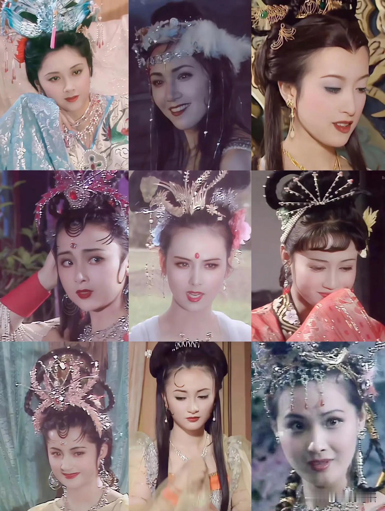 86版西游记的妆造，才是真·神审美！重刷86版《西游记》，直接被里面的妆造美