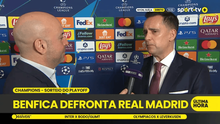 本菲卡总监: 4-2皇马有运气成分, 但穆帅对欧冠有深刻的理解