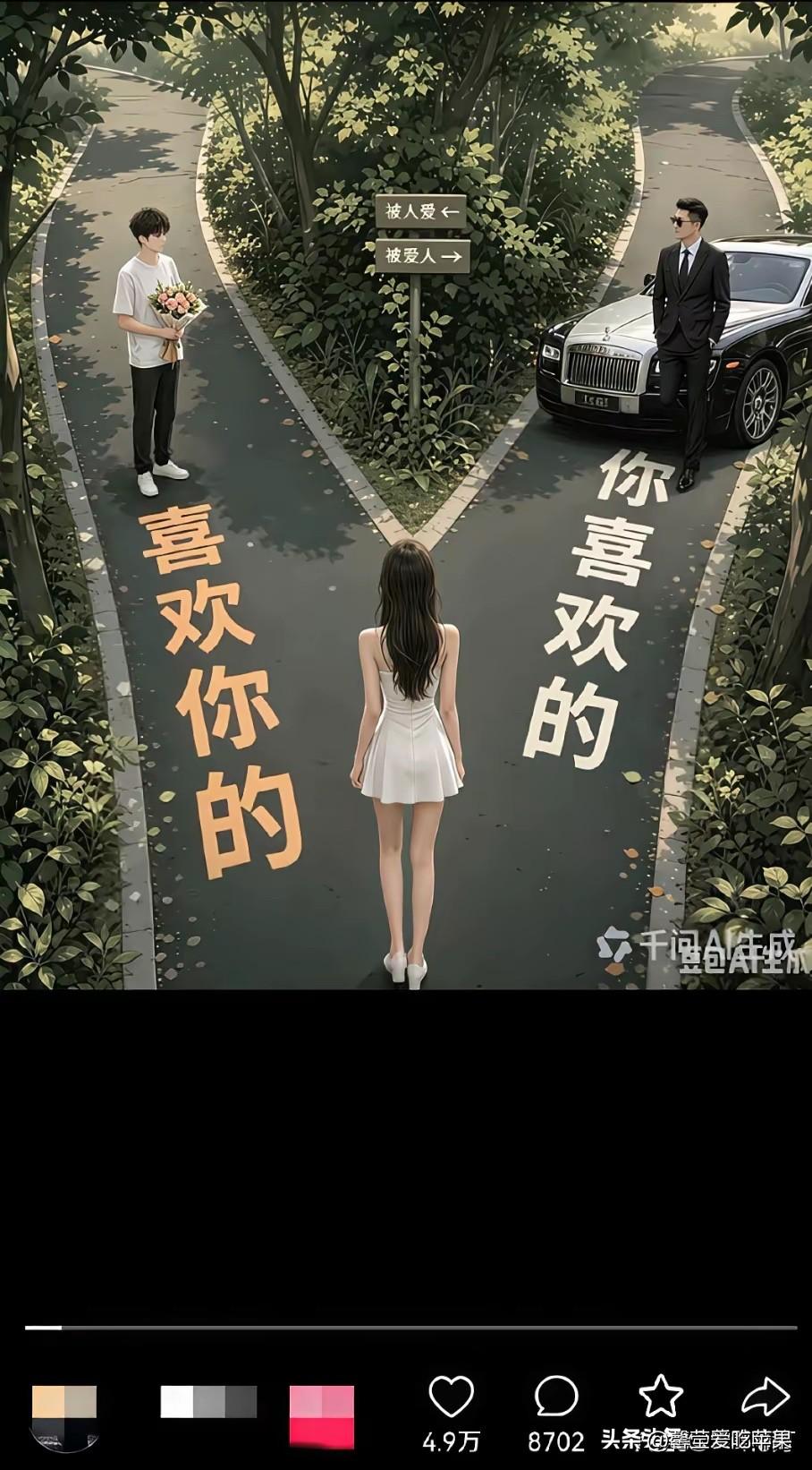 女同胞们，你们会选哪个？实话实说！