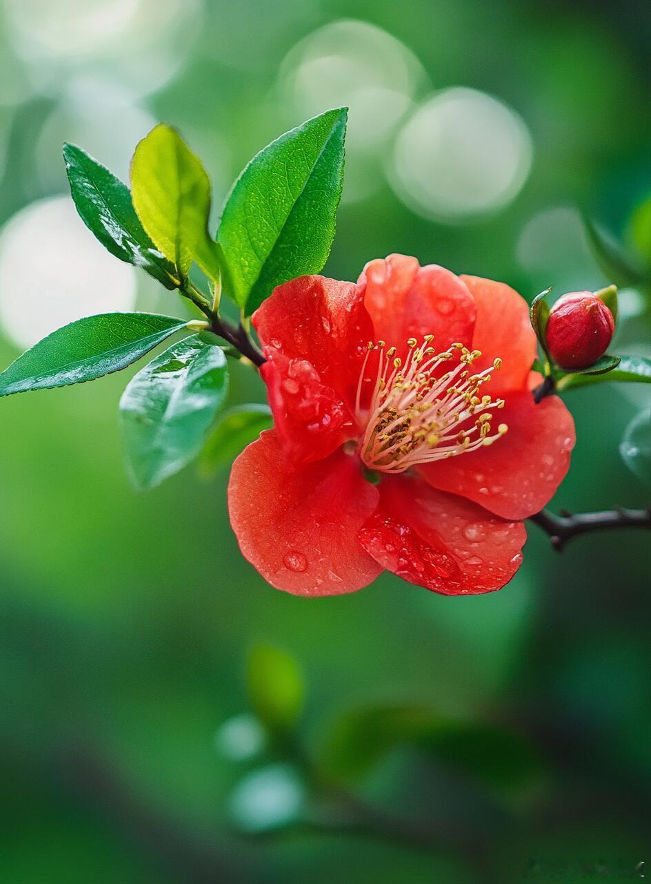 石榴花：绽放在夏日的诗意火焰～​​​