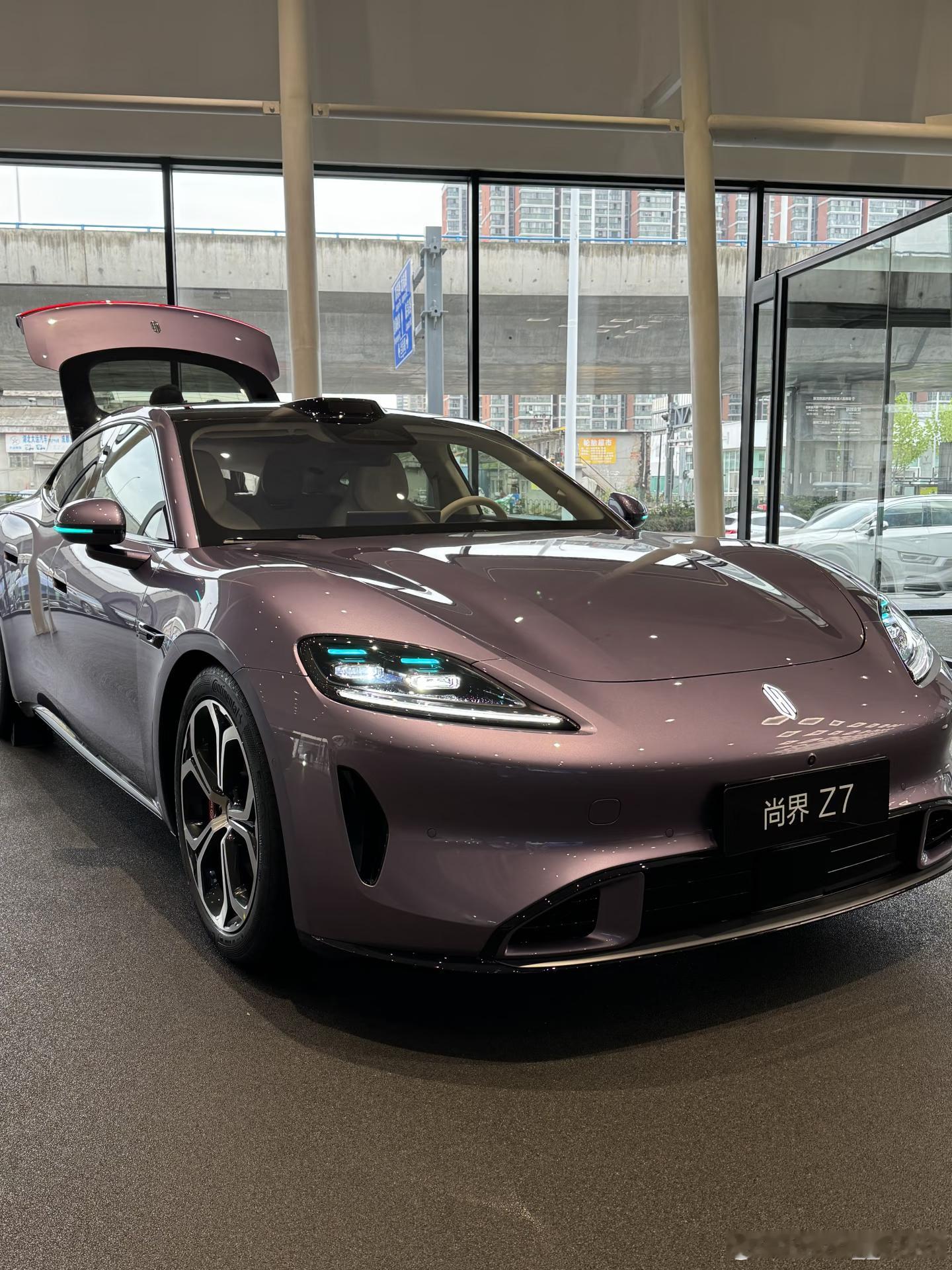 到店体验了一下尚界Z7感觉各方面都不输小米SU7