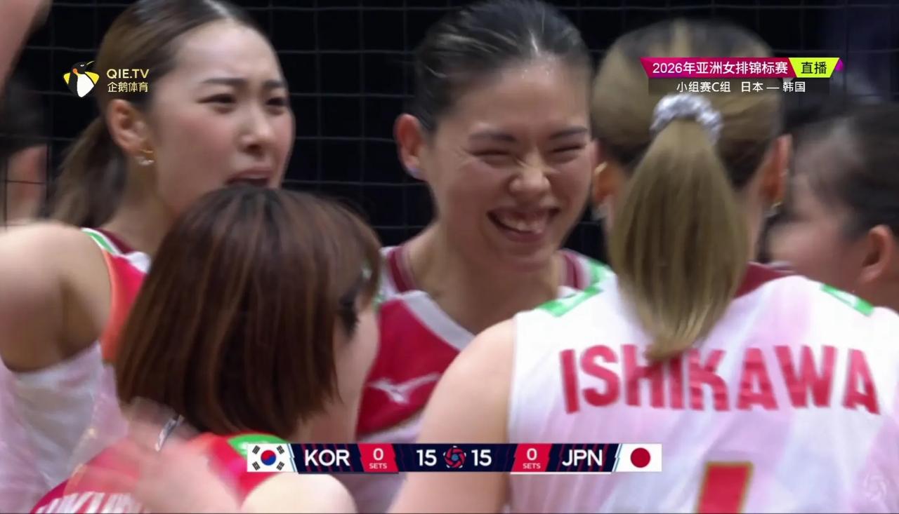 【女排亚锦赛】日本——韩国实时战况:8月23日下午18: