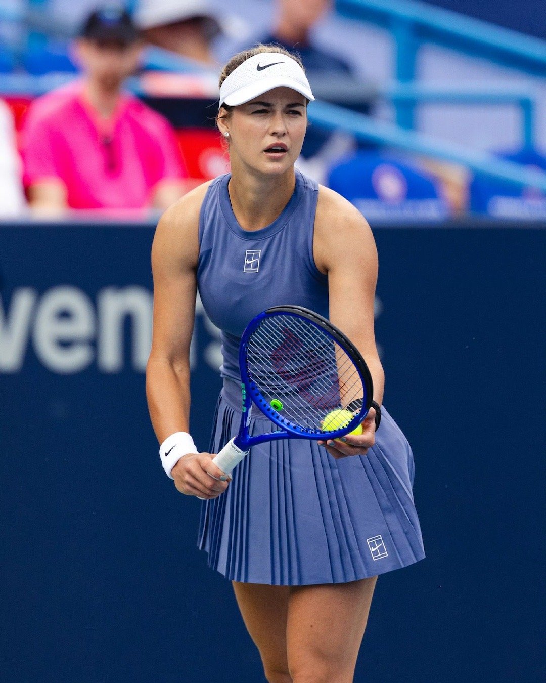 辛纳前女友卡林斯卡娅晋级四强！WTA500华盛顿站1/4决赛，世界第一辛纳的前女