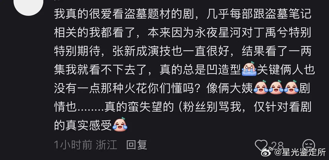 丁禹兮晋江式的演技已经开始翻车了