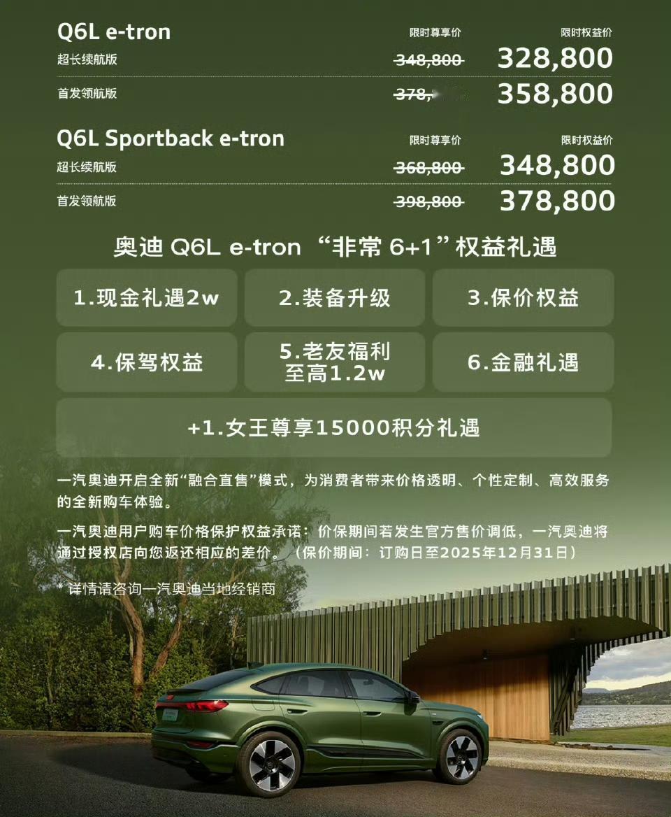 网友戏称，一汽奥迪Q6Le-tron卖了快一个月，给陈震的宣传成本都没收回来…
