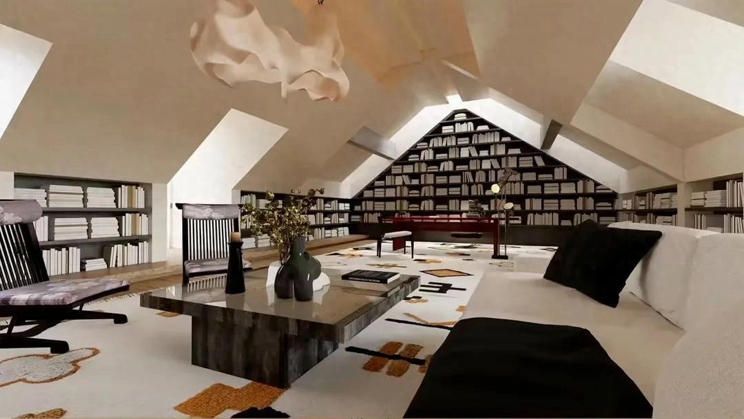 当初亲戚都说我俩疯了，非要买顶层带阁楼！现在倒好，小区80、90后天天来我家“打