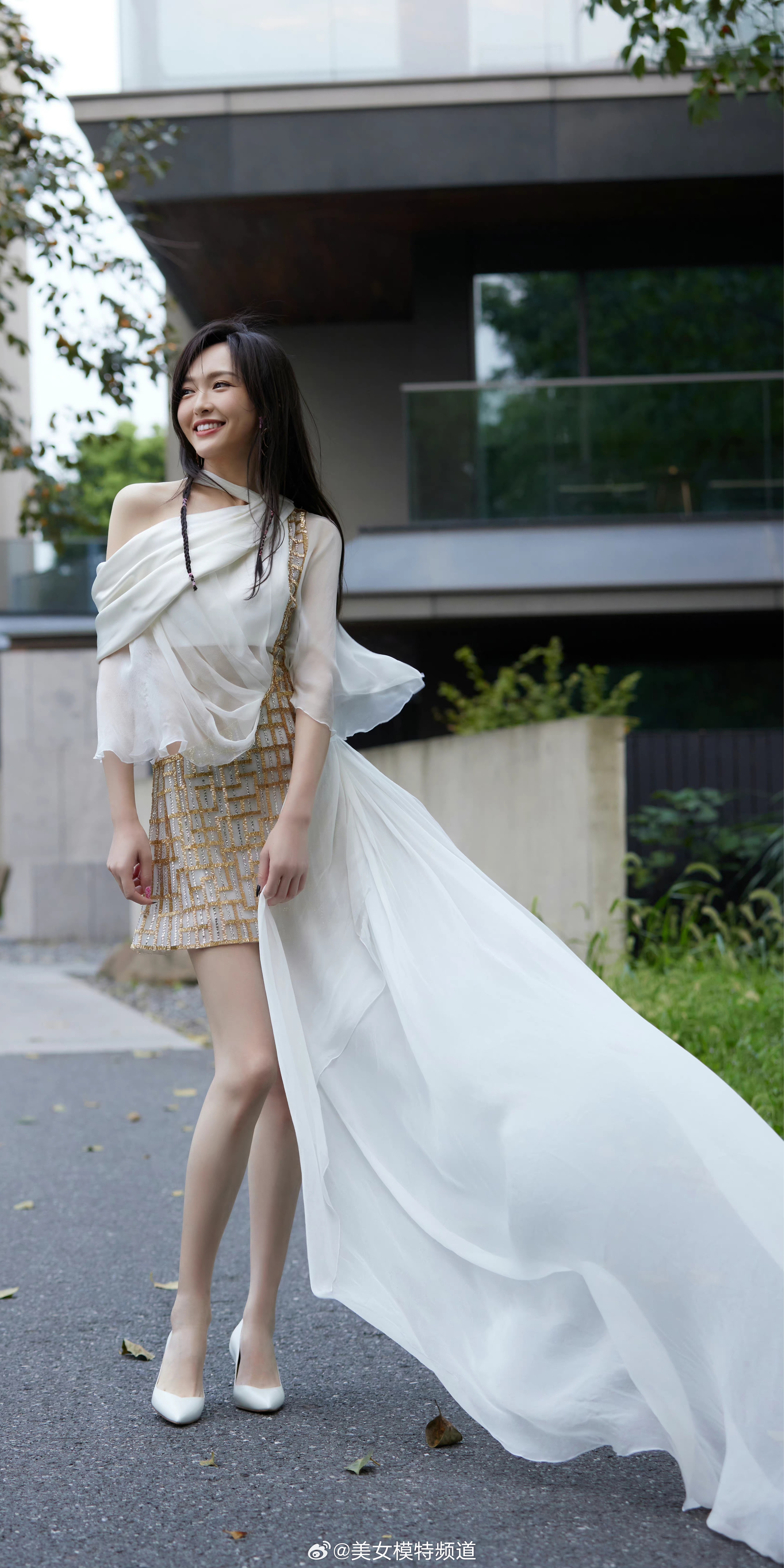 唐嫣美腿系列写真