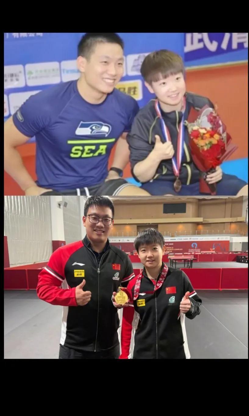 原来翔哥那么早就跟莎莎练体能了一个尽心教，一个拼尽全力学，谢谢最好的兄妹〈翔