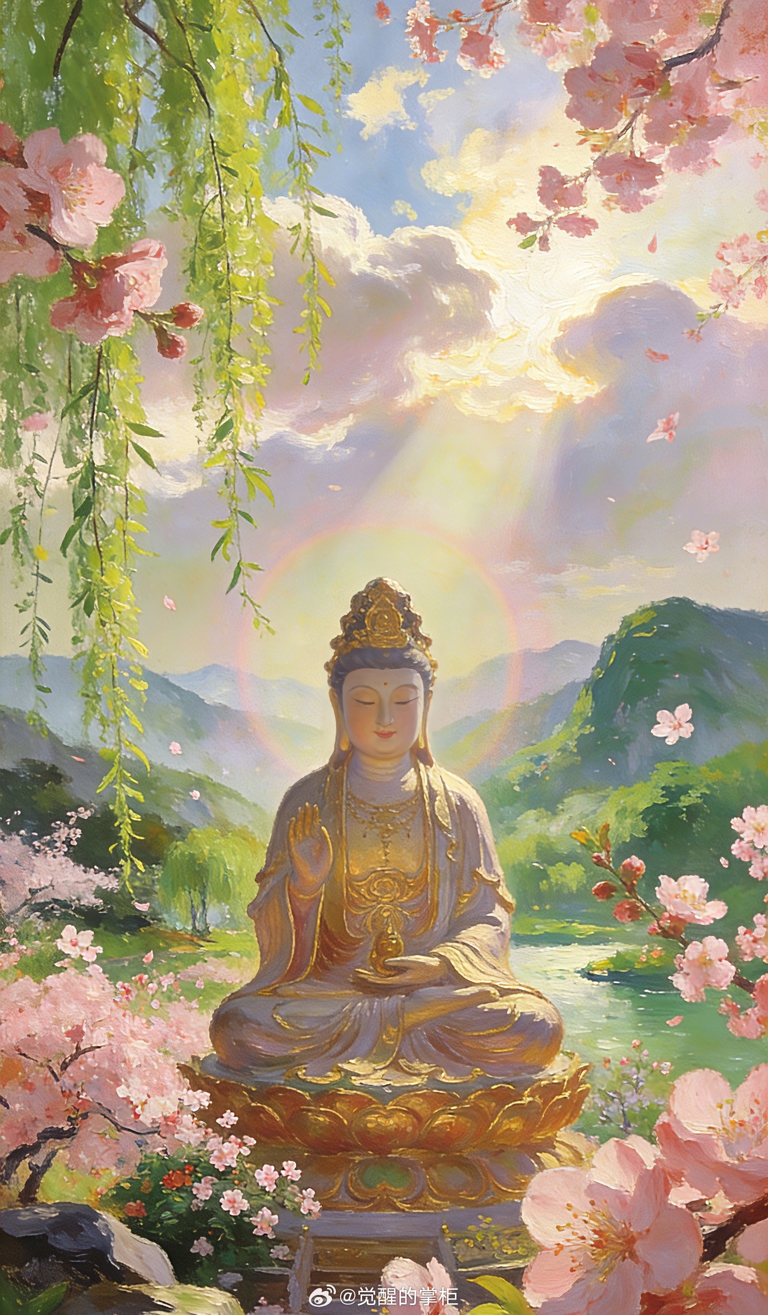 缘主刷到别忽视，请谨记：心无挂碍即是佛，一念清净即福田。放下万般自在，常怀慈悲喜