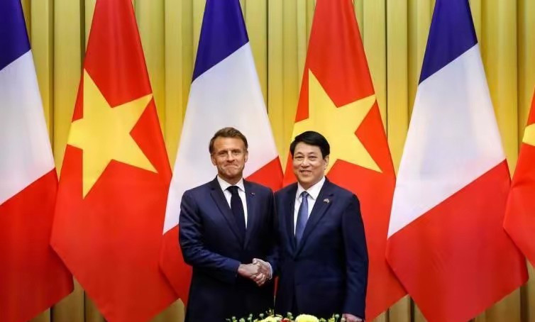 马克龙南海挑拨失败越南不买账马克龙
