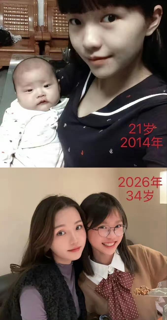 所以说啊，生娃还得早啊，恢复的又好​​​