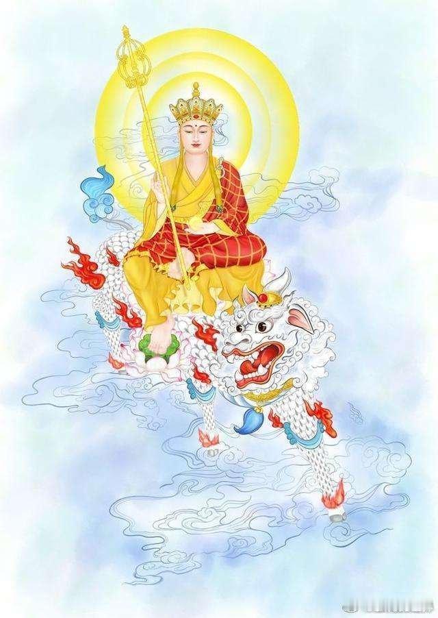 【地藏王菩萨心咒】嗡，呵呵呵，温三摩地梭哈。读诵地藏菩萨心咒，超越三十劫罪，生天