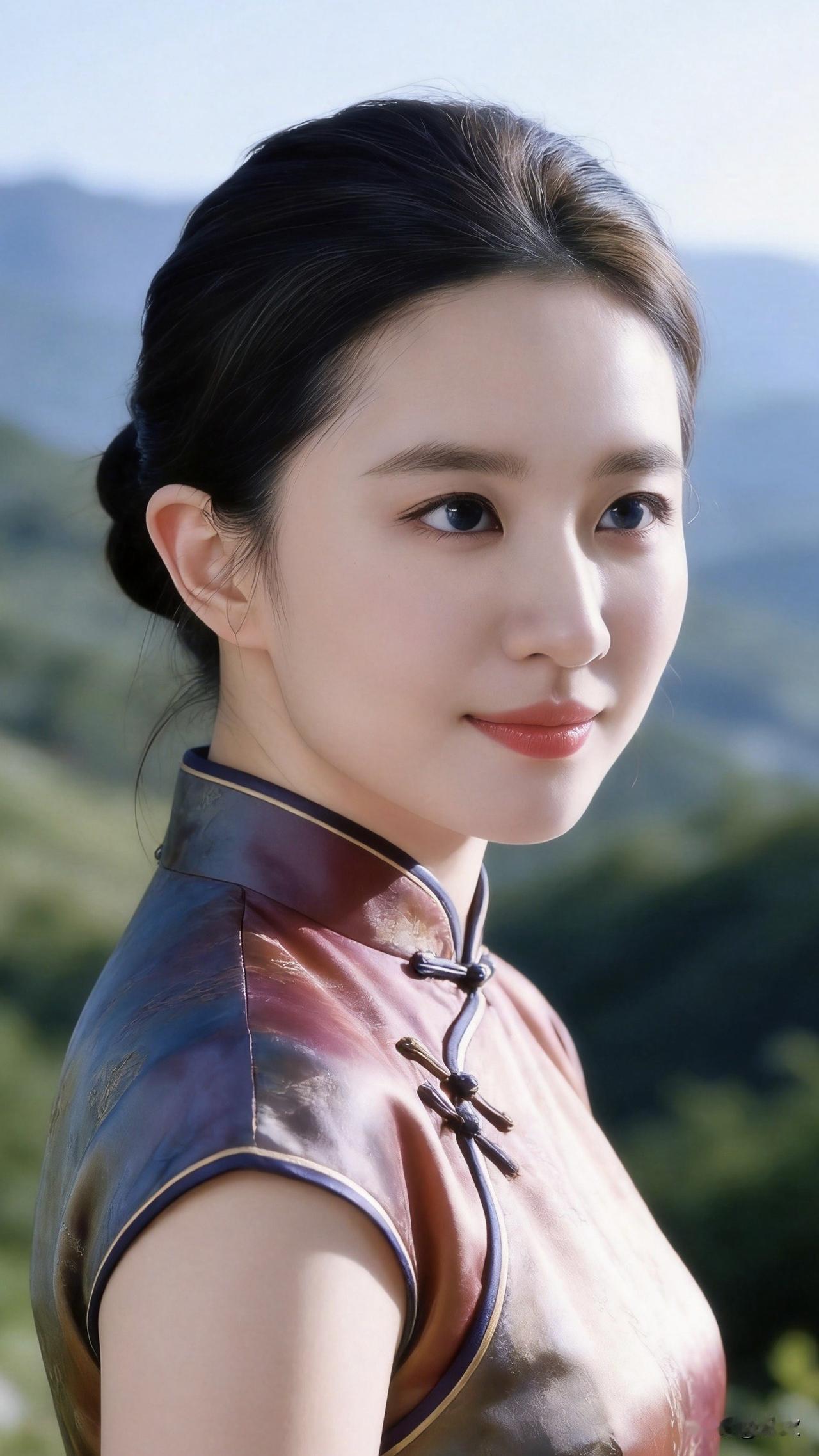 𣄃袍美少女古典美少女民族服装少女雪袍美女战国袍汉服美女女孩裙袍中袍美