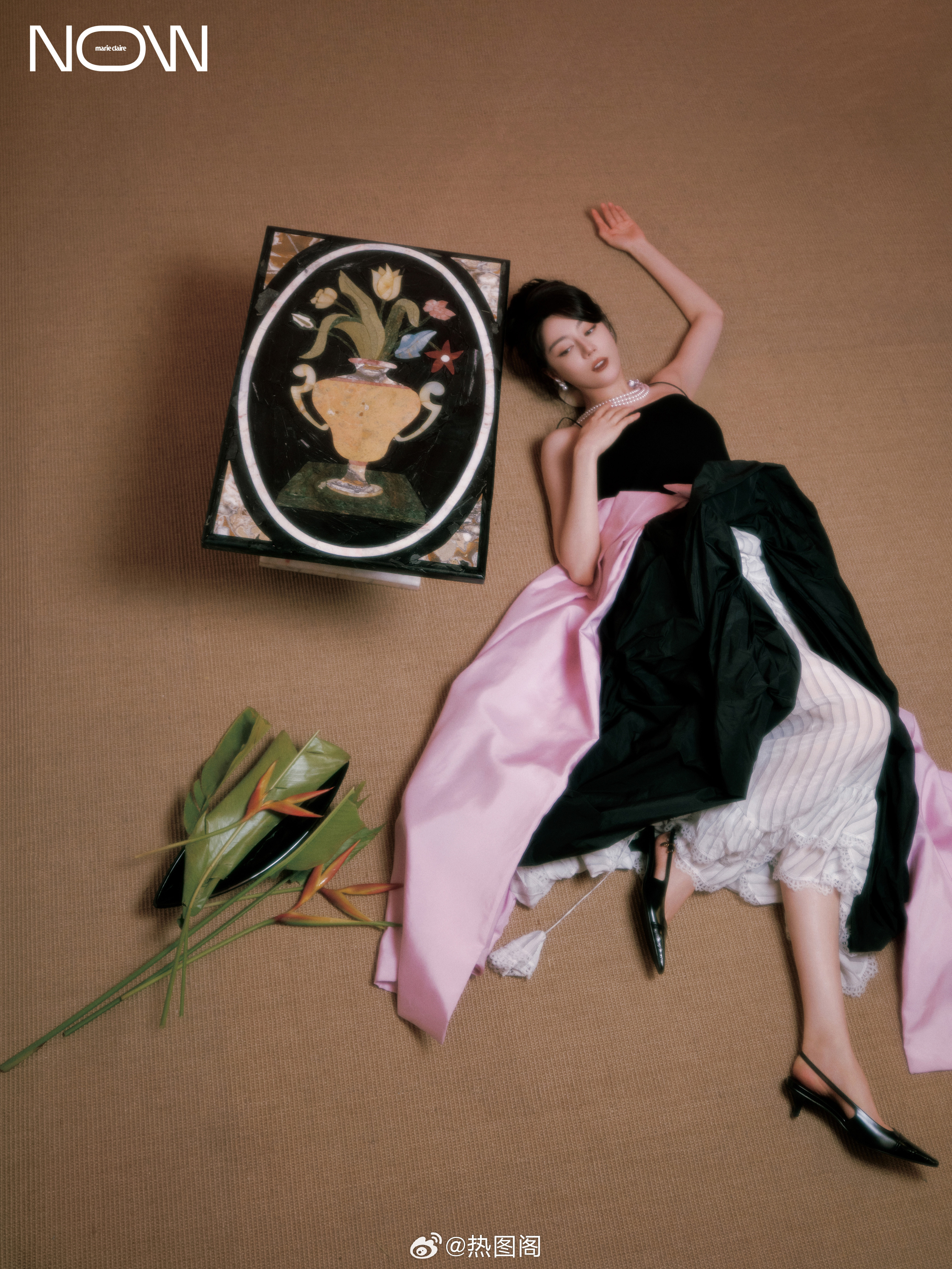 迪丽热巴📸MarieClaireNOW春季刊封面热图阁公众号