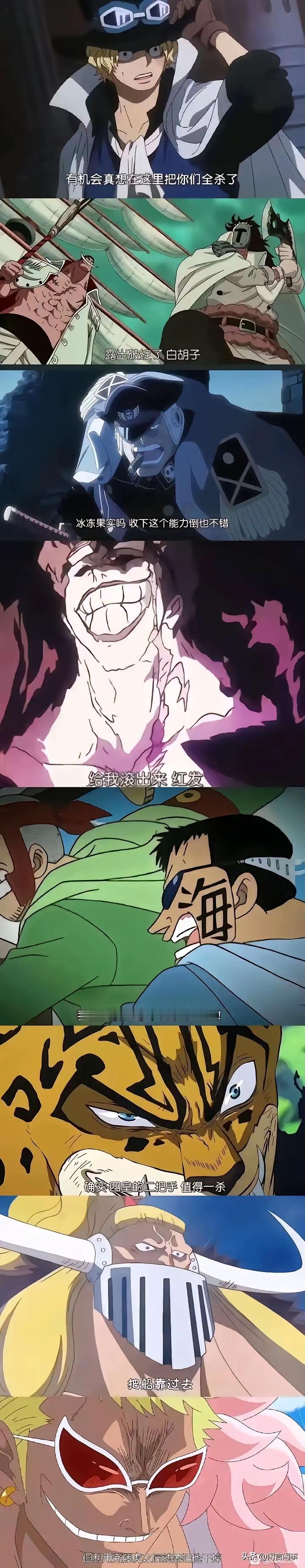 海贼王找一下他们的共同之处：​​​