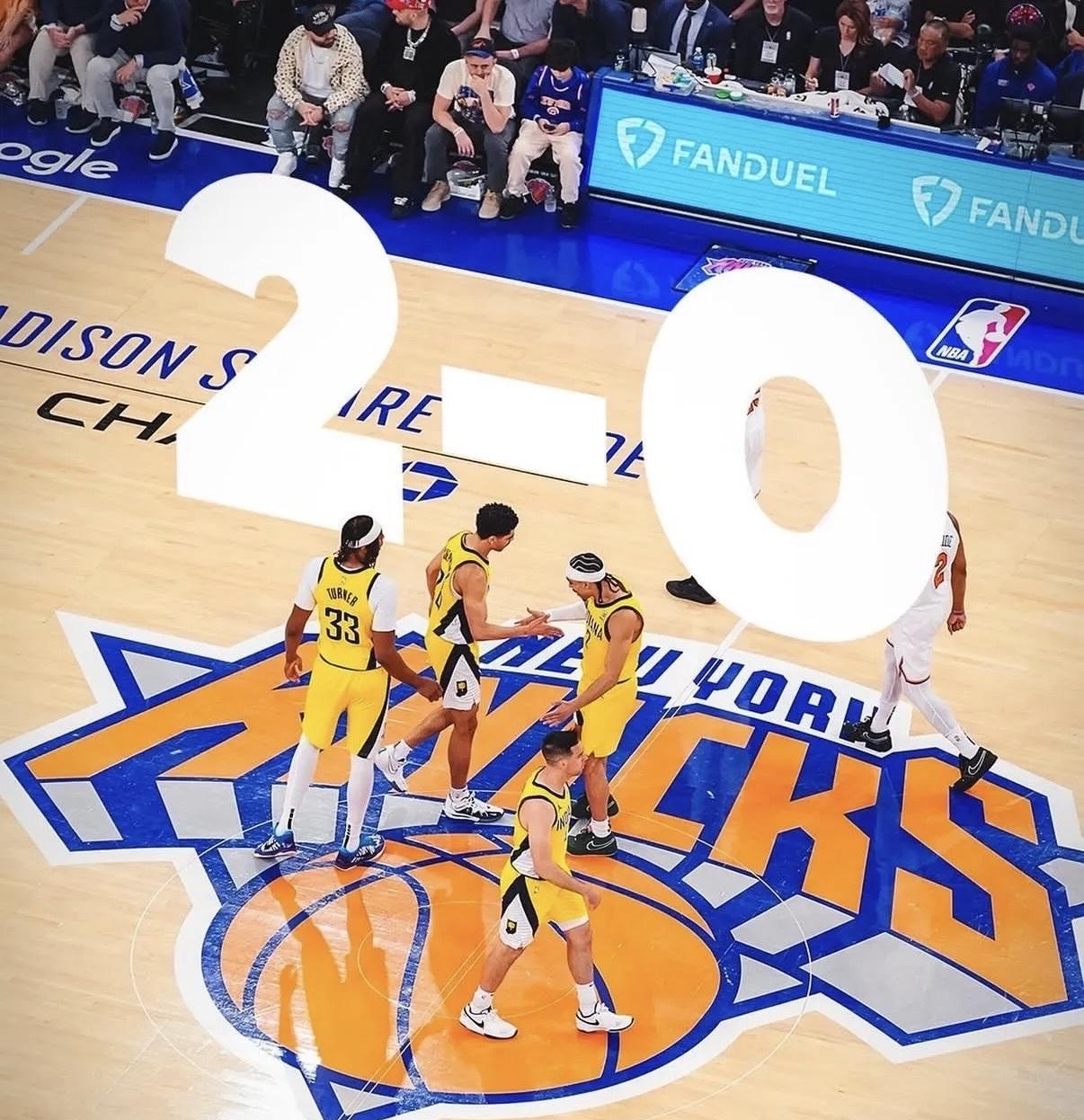 步行者为何能在季后赛中以2:0领先尼克斯？揭秘三大关键因素