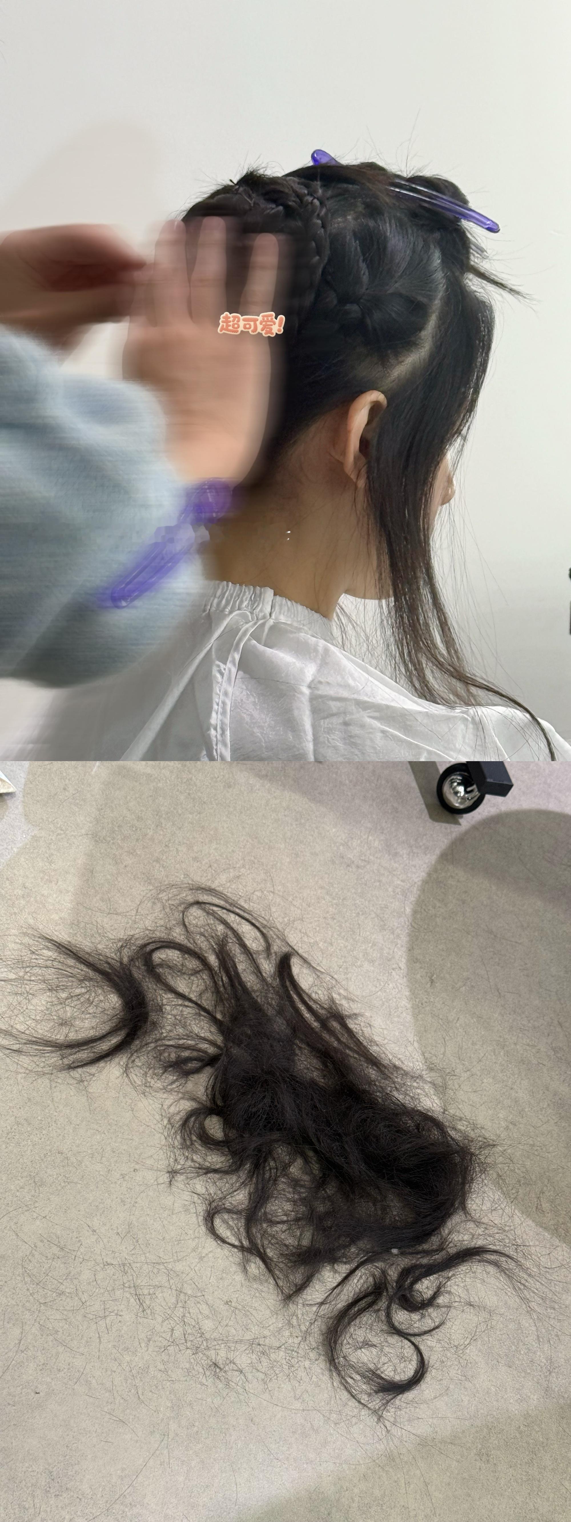 张婧仪新剧剪短发《致我那菜市场的白月光》今日开机！工作室分享开机前的花絮认真做笔