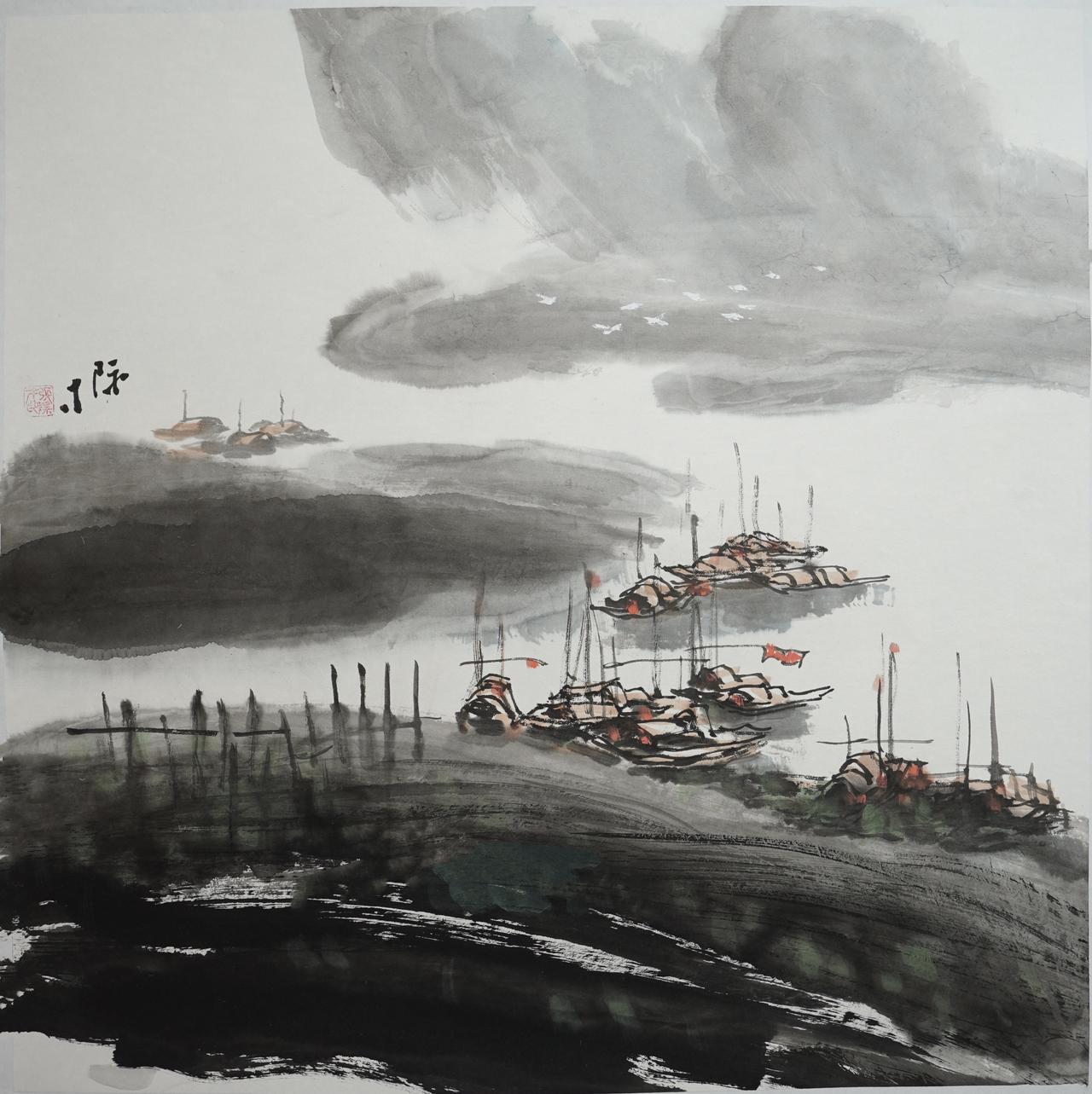 为什么今人要画现代山水画？1、包括绘画在内的所有艺术创作，都是为今人或后人看