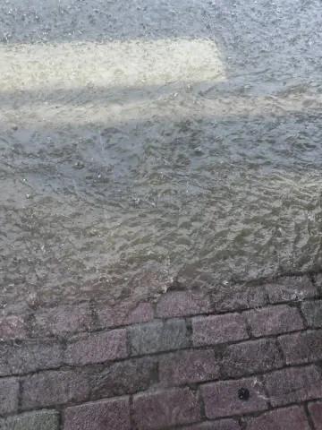 6点50的两声雷电，成都兄弟觉得如何？大暴雨把白天下成黑夜了，雨水倾盆，狂风
