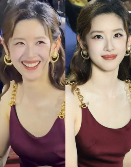 章泽天朱珠同框，对眼睛真的太友好了！章泽天和朱珠出席UCCA年度艺术晚宴，两人