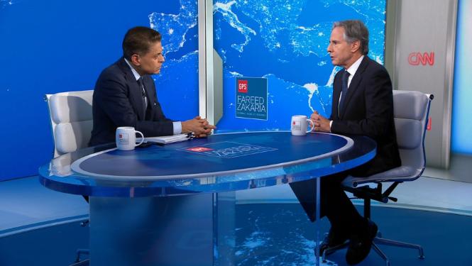 12月22日，美国前国务卿布林肯在CNN主持人扎卡里亚的节目中久违地露面。并且一