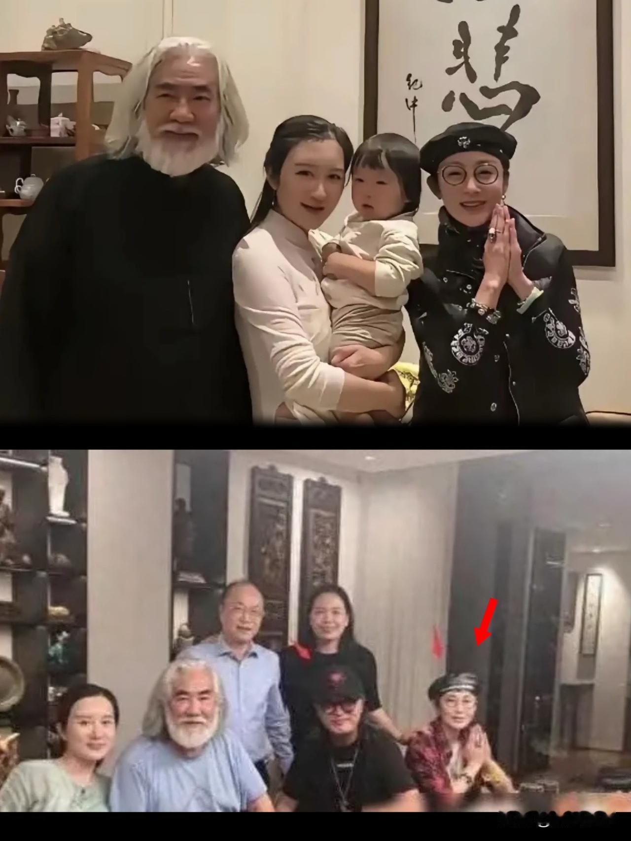 家人们谁懂啊见到张纪中那位高颜值岳母真让人羡慕在现实生活里，这种年龄差确